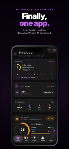 Progress - Fitness Tracker Screenshot 1 of 10
