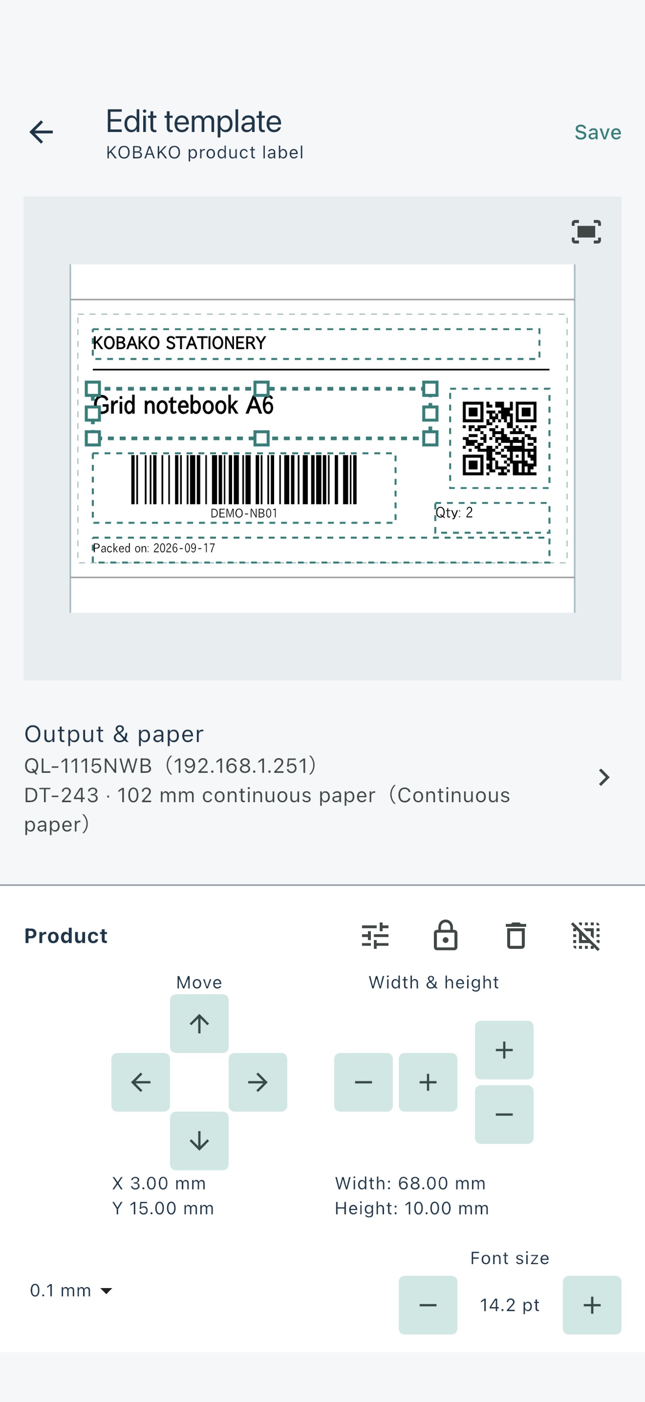 Screenshot 2 of PostLabel Bridge