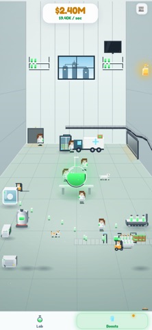 PhdEtty: Idle Vaccine Lab iPhone screenshot