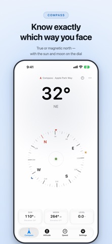 Compass AR - Sun & Moon Screenshot 1 of 5