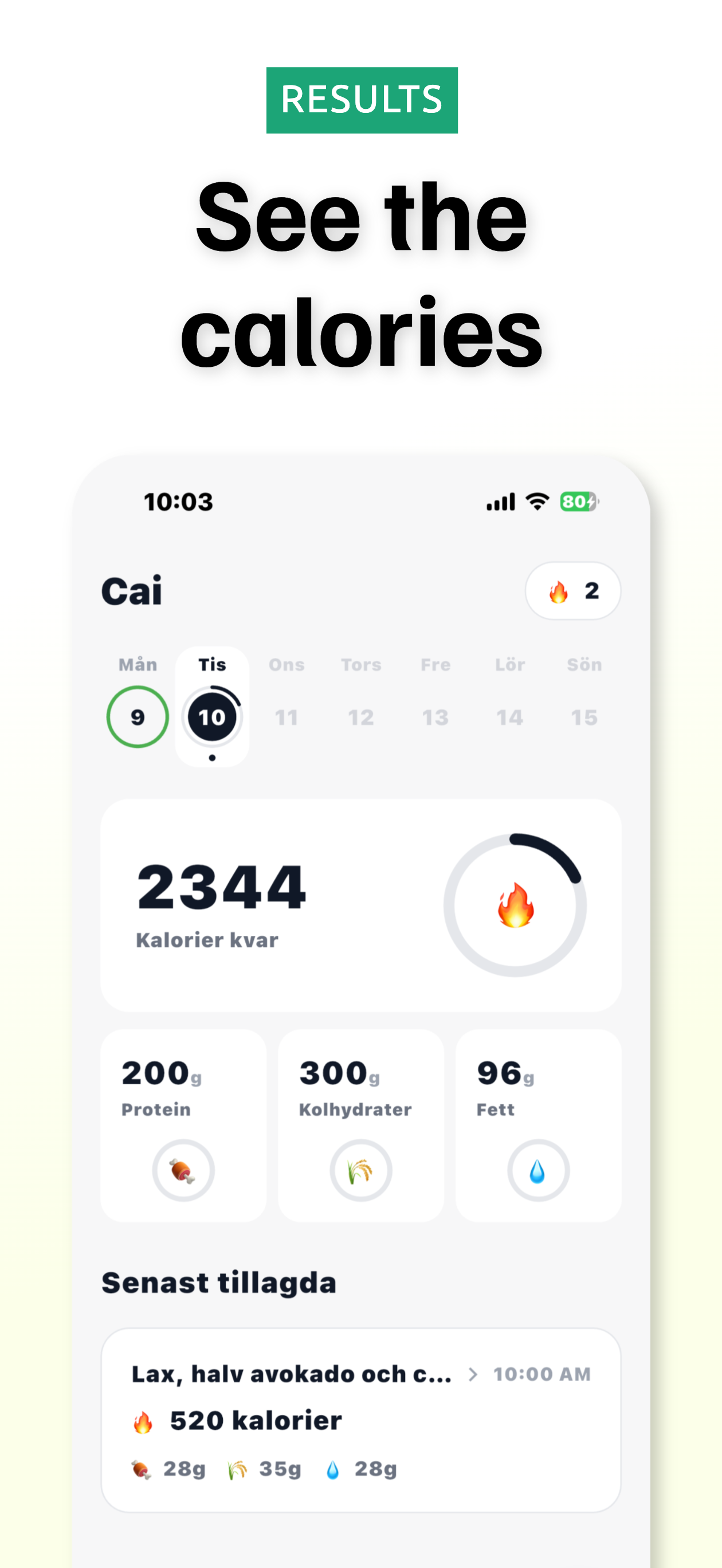 Cai - Calorie Tracker