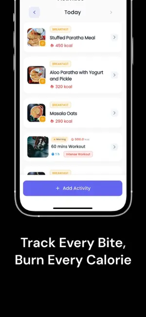 CalTrack App screenshot 3