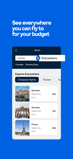 ‎Skyscanner: Flights & Travel Screenshot