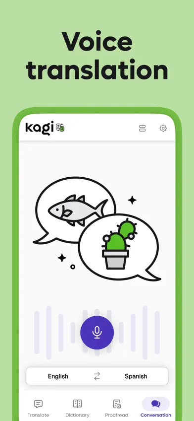 Kagi Translate screenshot 2