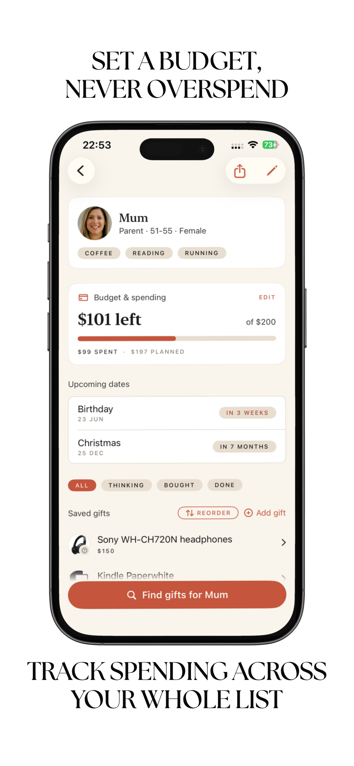 The Gift Tool: Planner & Ideas