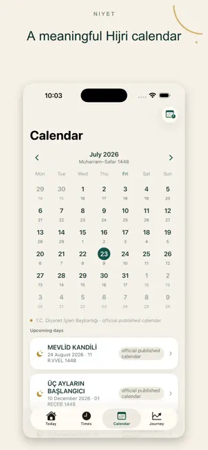 Niyet: Athan, Prayer & Qibla screenshot 3