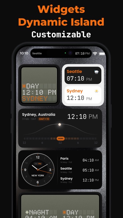 World Clock Converter Widget Screenshot 2 of 3