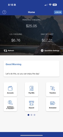 Polish Credit Union Mobile app screenshot