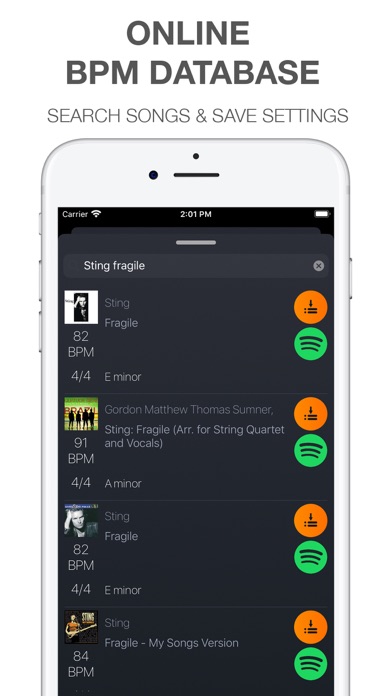 Band Metronome - Tempo & Beat Screenshot