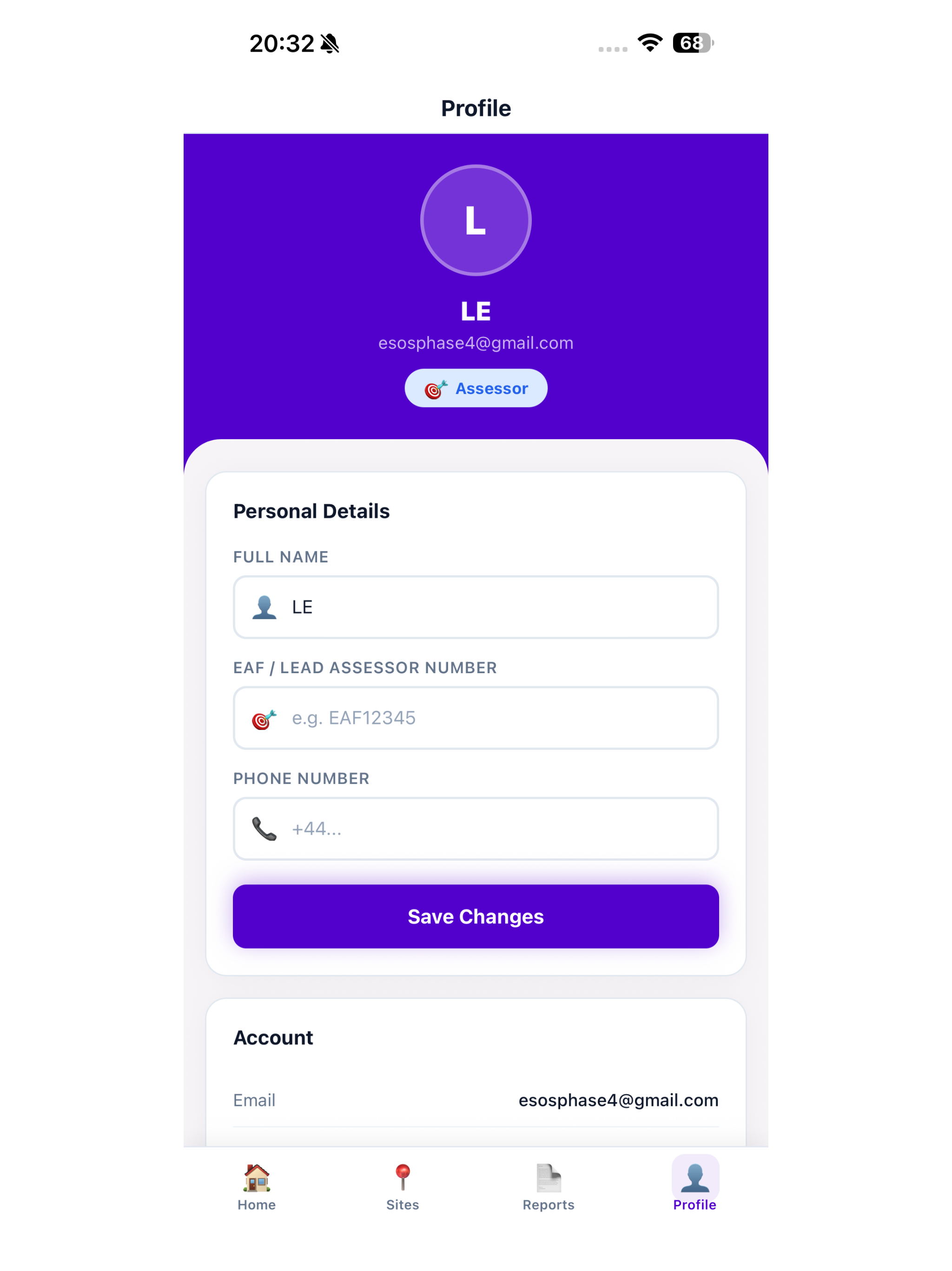 ESOS Audit App