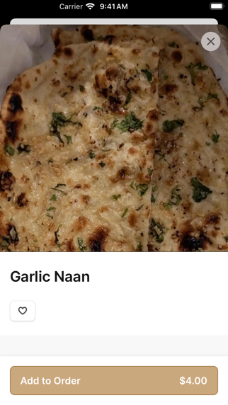 Khan's Kitchen To Go iPhone screenshot 4 - Food & Drink app