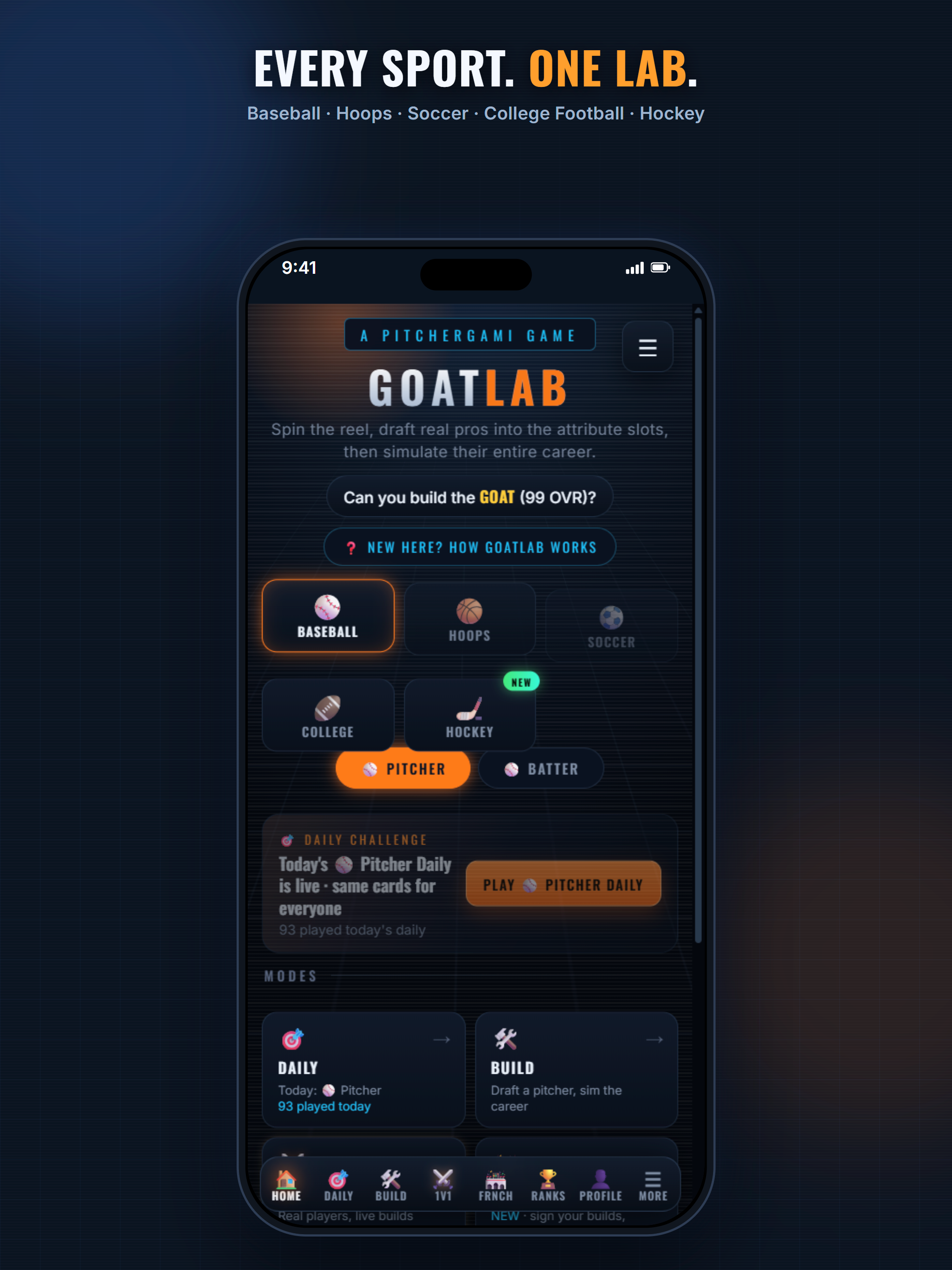 GoatLab: Sports Career Sim screenshot 10