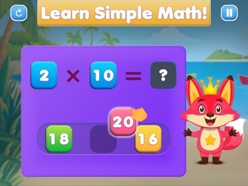 Math Kids Learning Games iPad screenshot