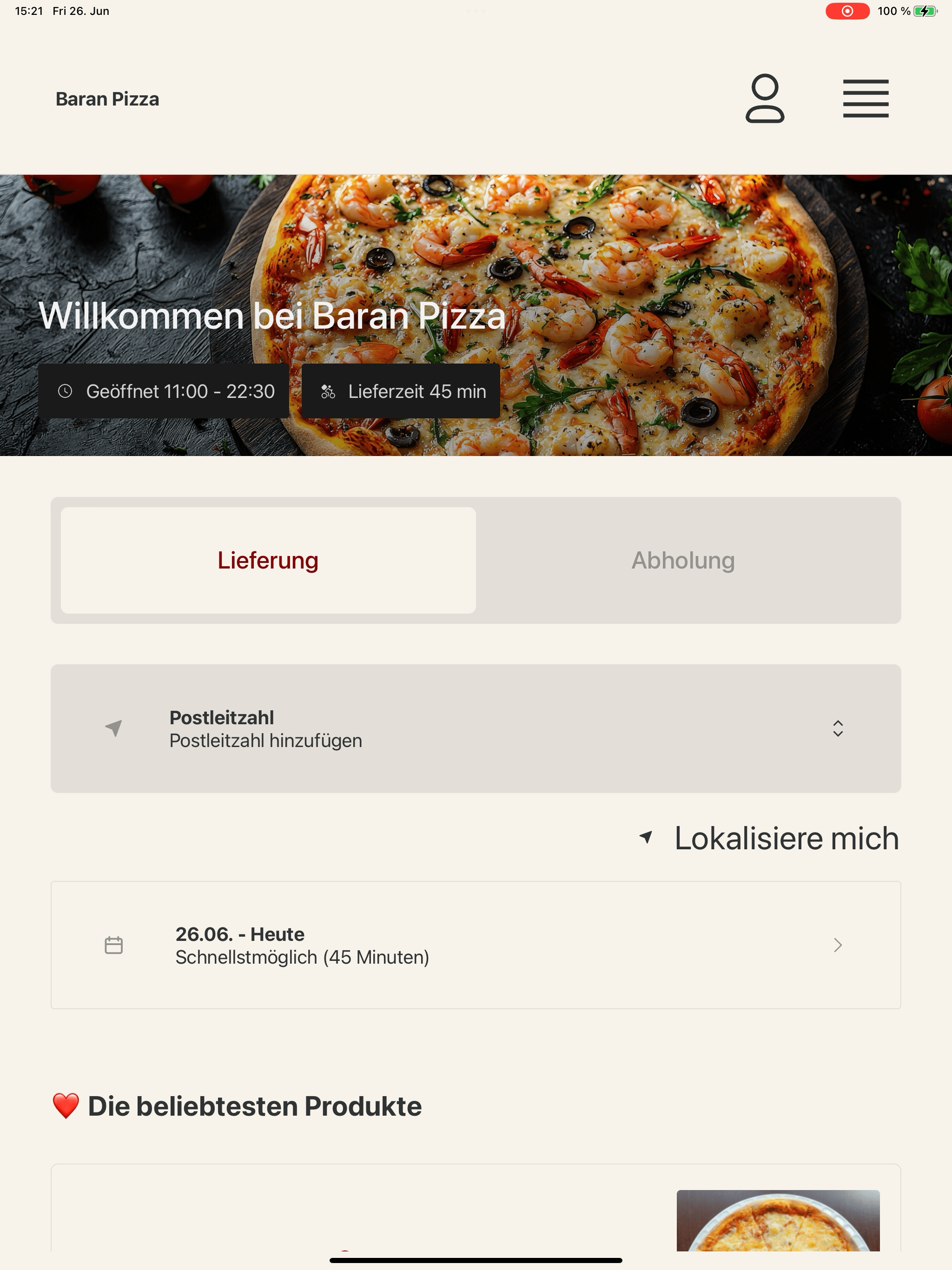 Baran Pizza