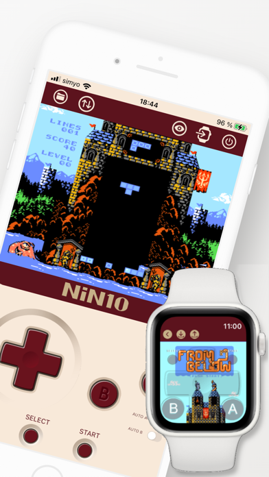 NiN10: Nintendo Emulator iPhone screenshot 2 - Entertainment app