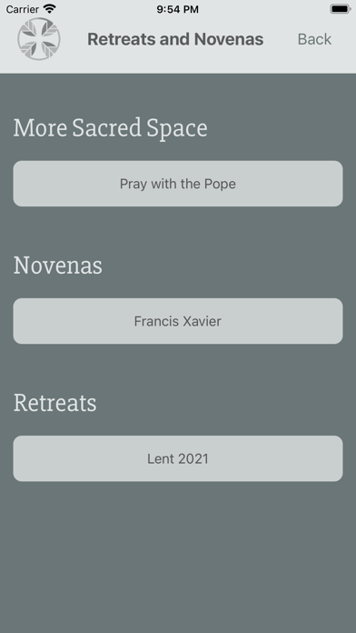 Sacred Space Daily Prayer Screenshot