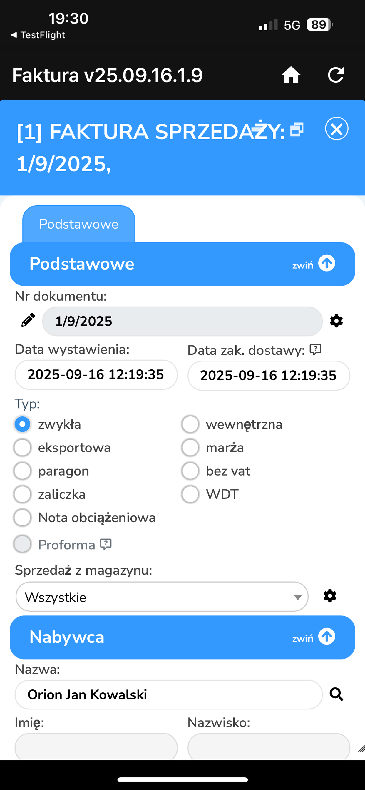 Asystent Faktura screenshot 7