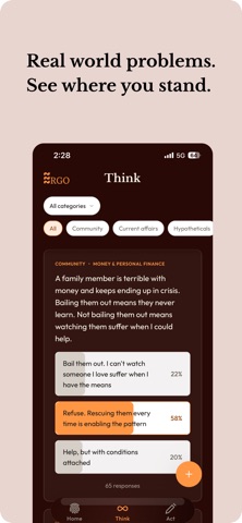 Ergo: Know Your Values screenshot