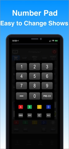 TV Remote Universal -iUniSmart iPhone screenshot
