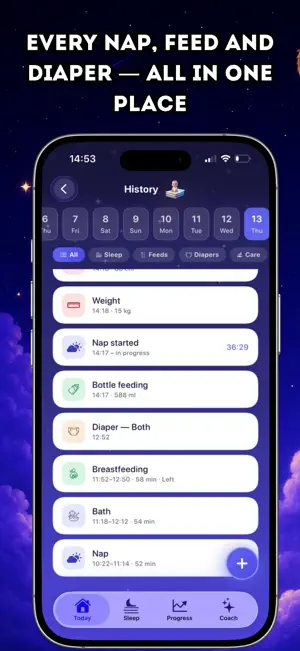 Yorix: AI Baby Sleep Tracker screenshot 2