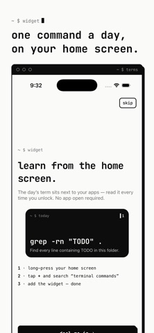 Terms: Learn Terminal Commands iPhone screenshot