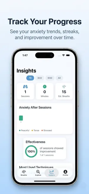 Breathe: Anxiety&Panic Relief screenshot 4