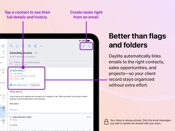 Daylite - Mail, Calendar, CRM iPad screenshot