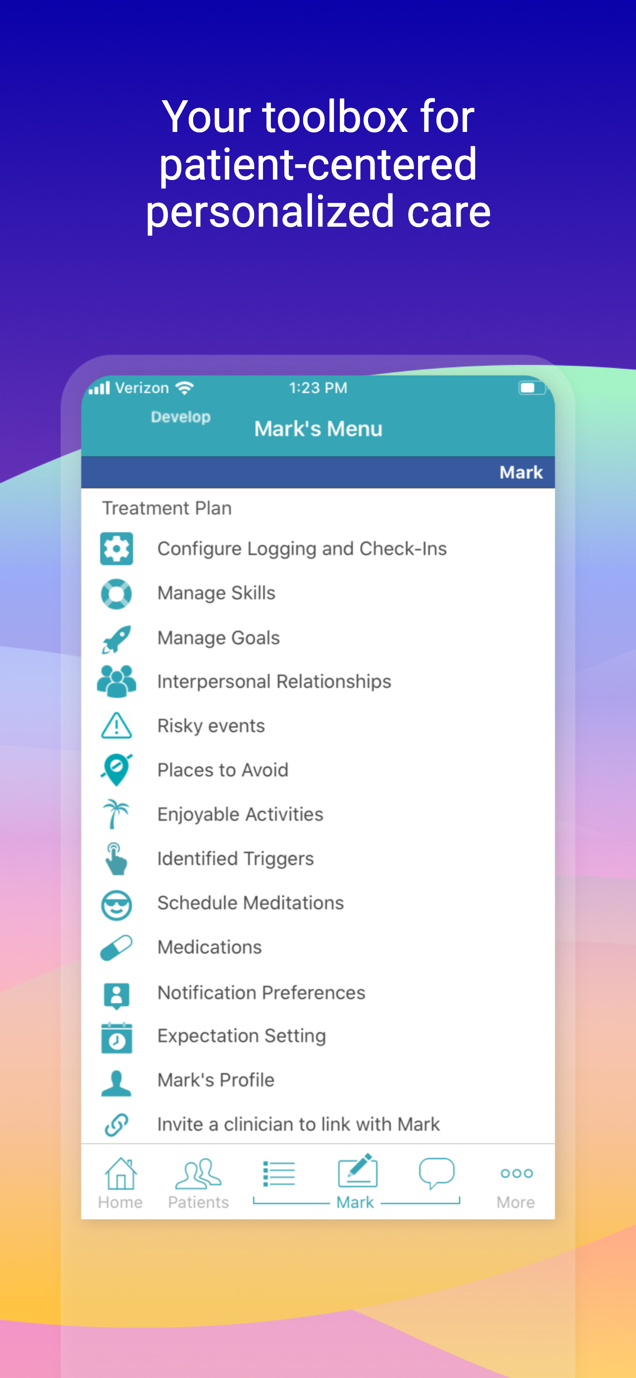 Meadows Daily+ Clinician screenshot 5
