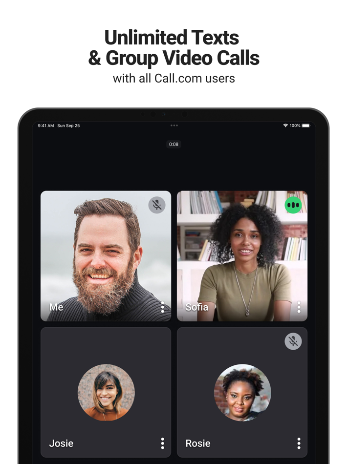 #4. Call.com: 2nd Phone Number (iOS) Podle: Call.com Telecom