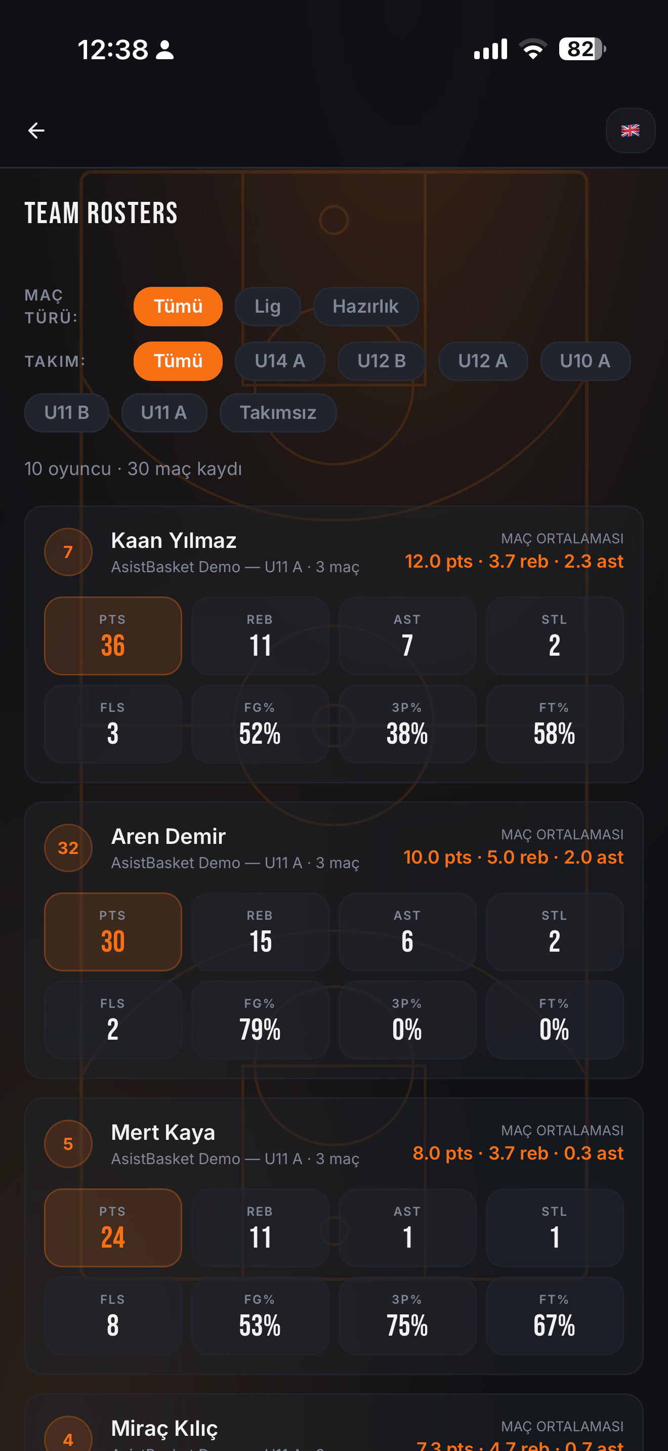 Hoops: Manage Club & Stats screenshot 6