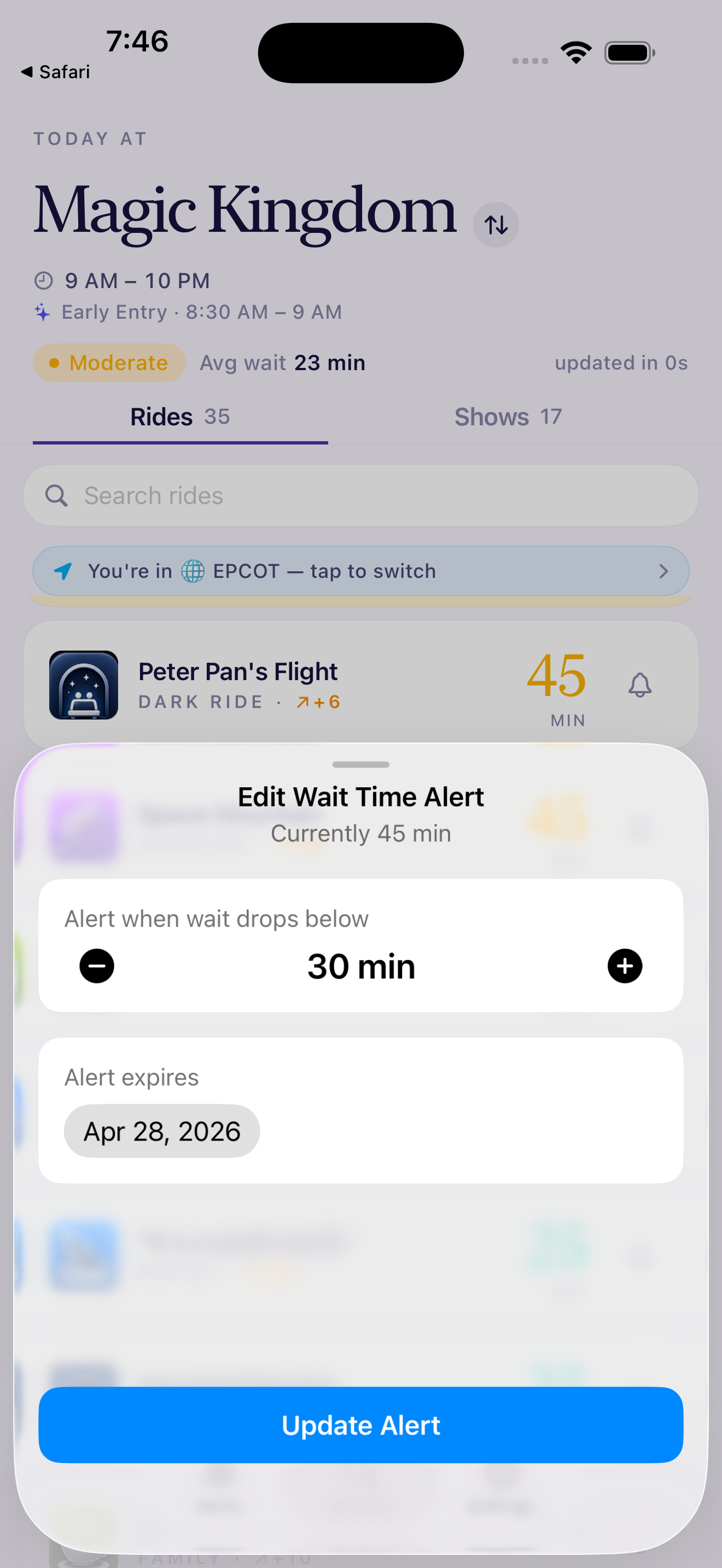 Park Alerts screenshot 9