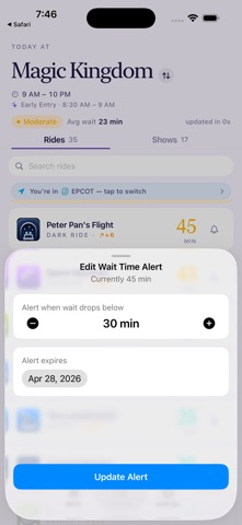 Park Alerts Screenshot 9 of 9