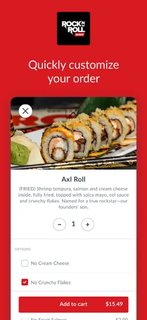 Rock N Roll Sushi Rewards screenshot 2