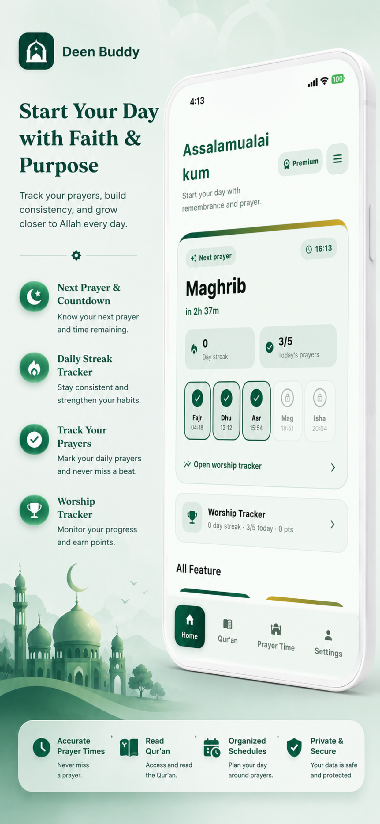 Deen Buddy - Quran & Hadith screenshot 4