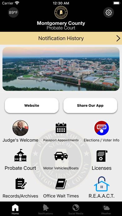 Montgomery COU Probate Court Screenshot