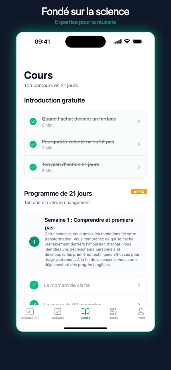 Screenshot #3 pour Addiction Achat - 21 Jours