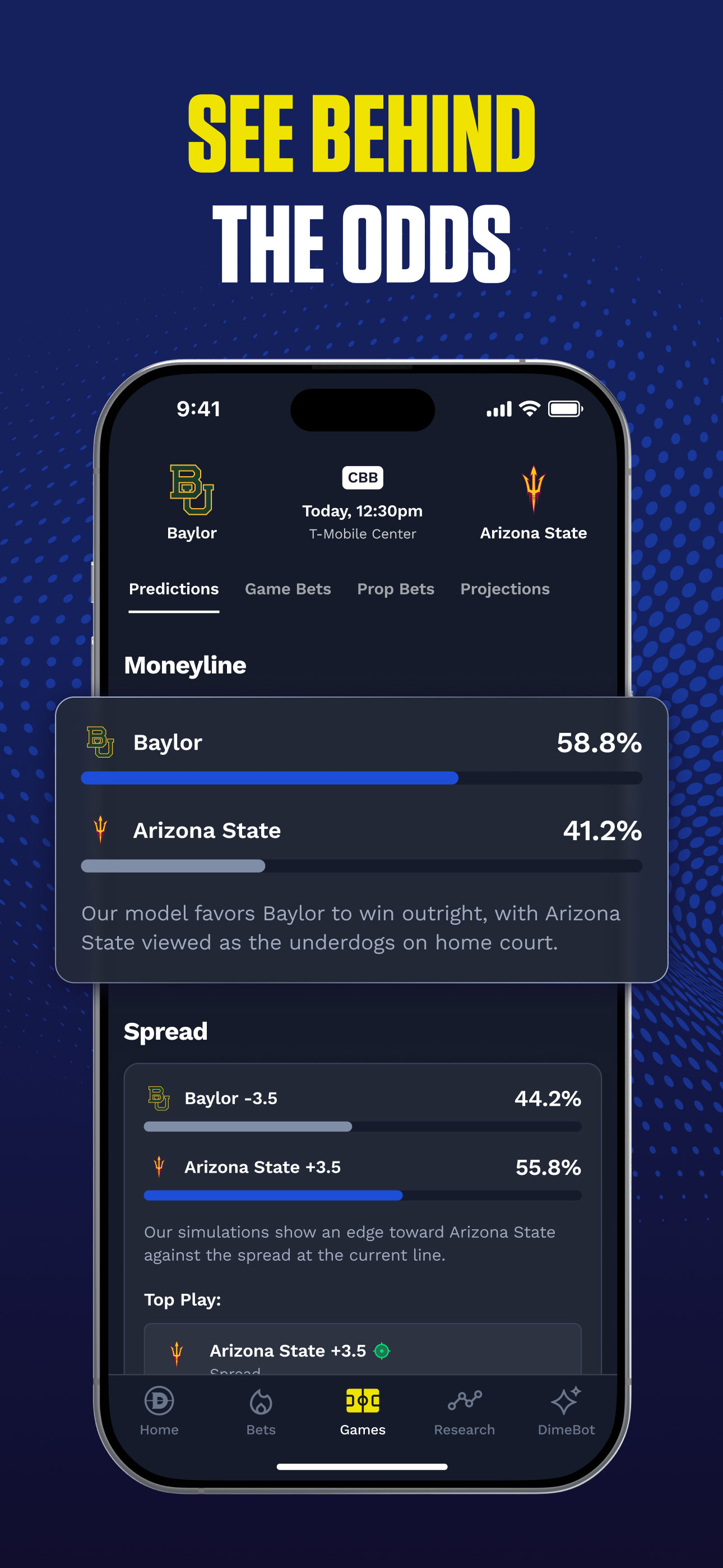 Dimers: Picks, Props & Parlays screenshot 8