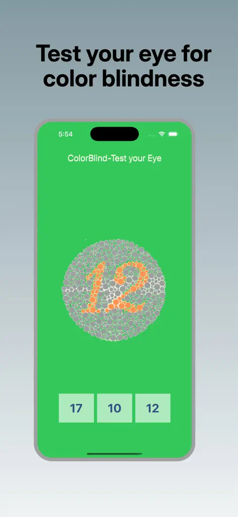 ColorBlind-Test your Eye - Medical App | MWM