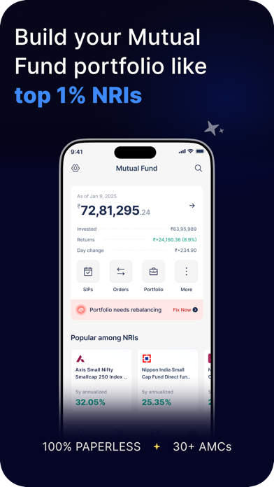 Screenshot #2 pour SBNRI: NRI Mutual Fund & SIPs