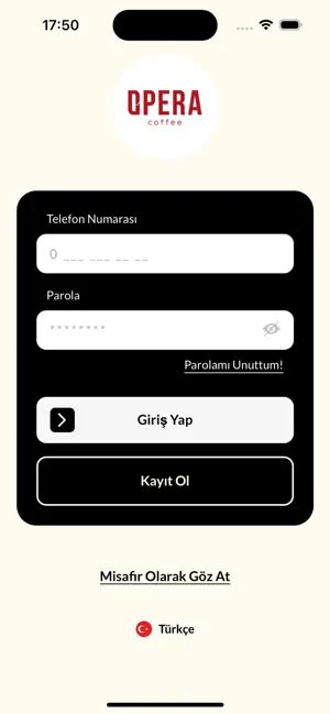 Opera Coffee screenshot 1