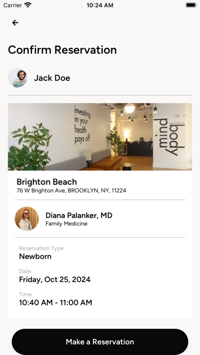 Baker Health Screenshot