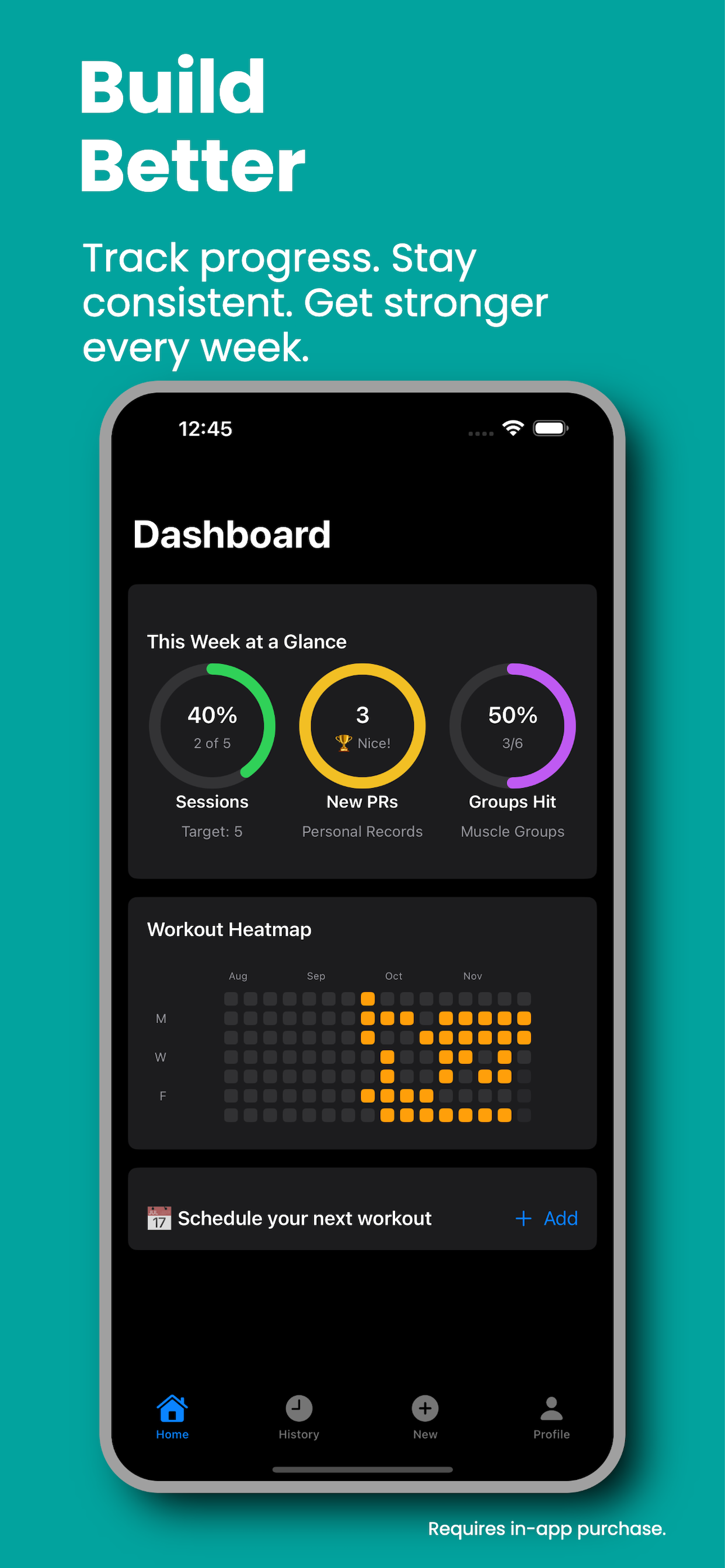 Strongerrr – Workout Tracker screenshot 3