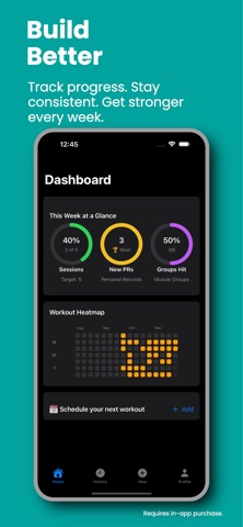 Strongerrr – Workout Tracker screenshot