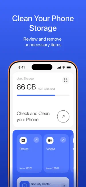SafeClean: cleaner app screenshot 1