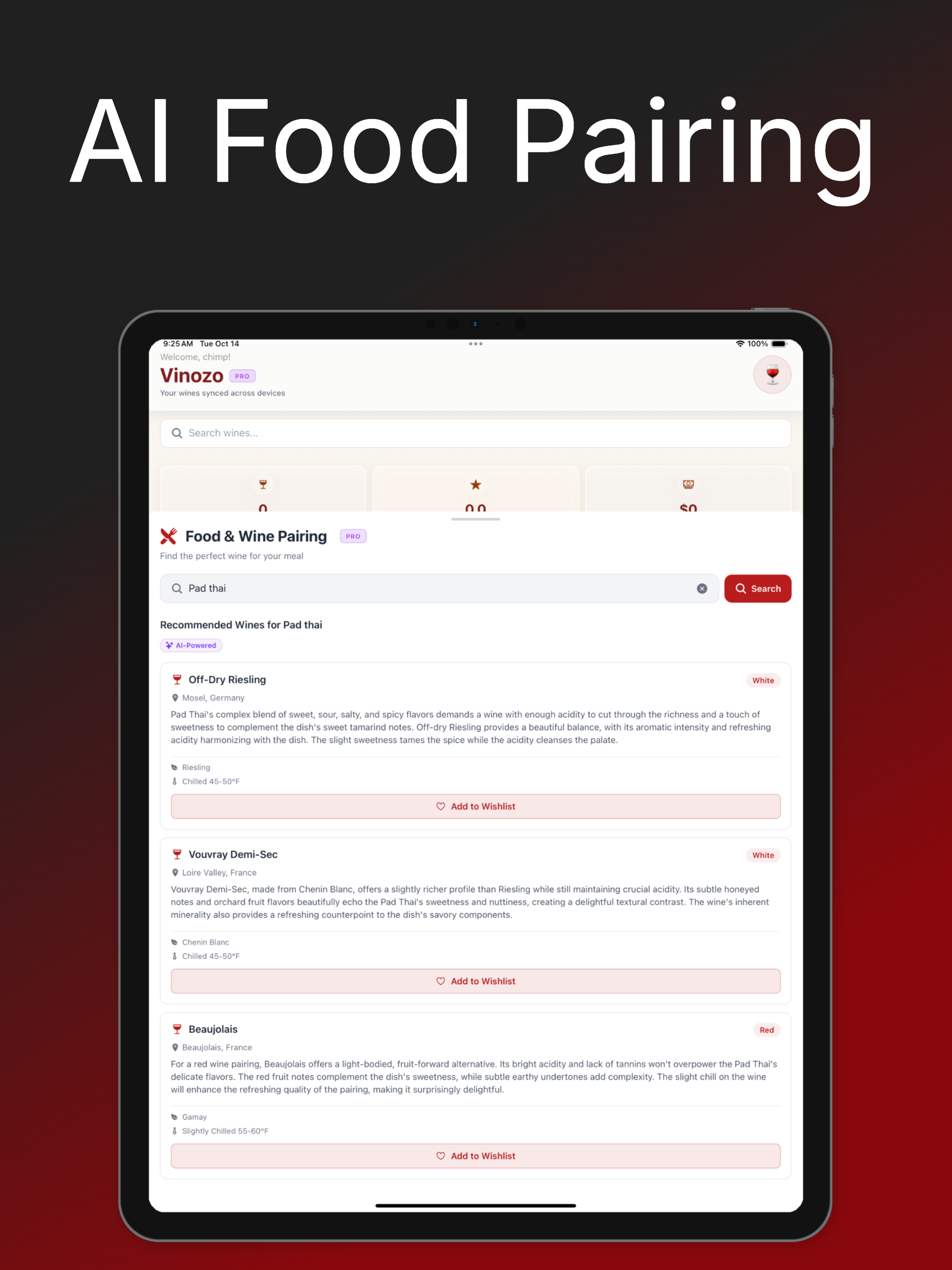 Vinozo Wine Tracker