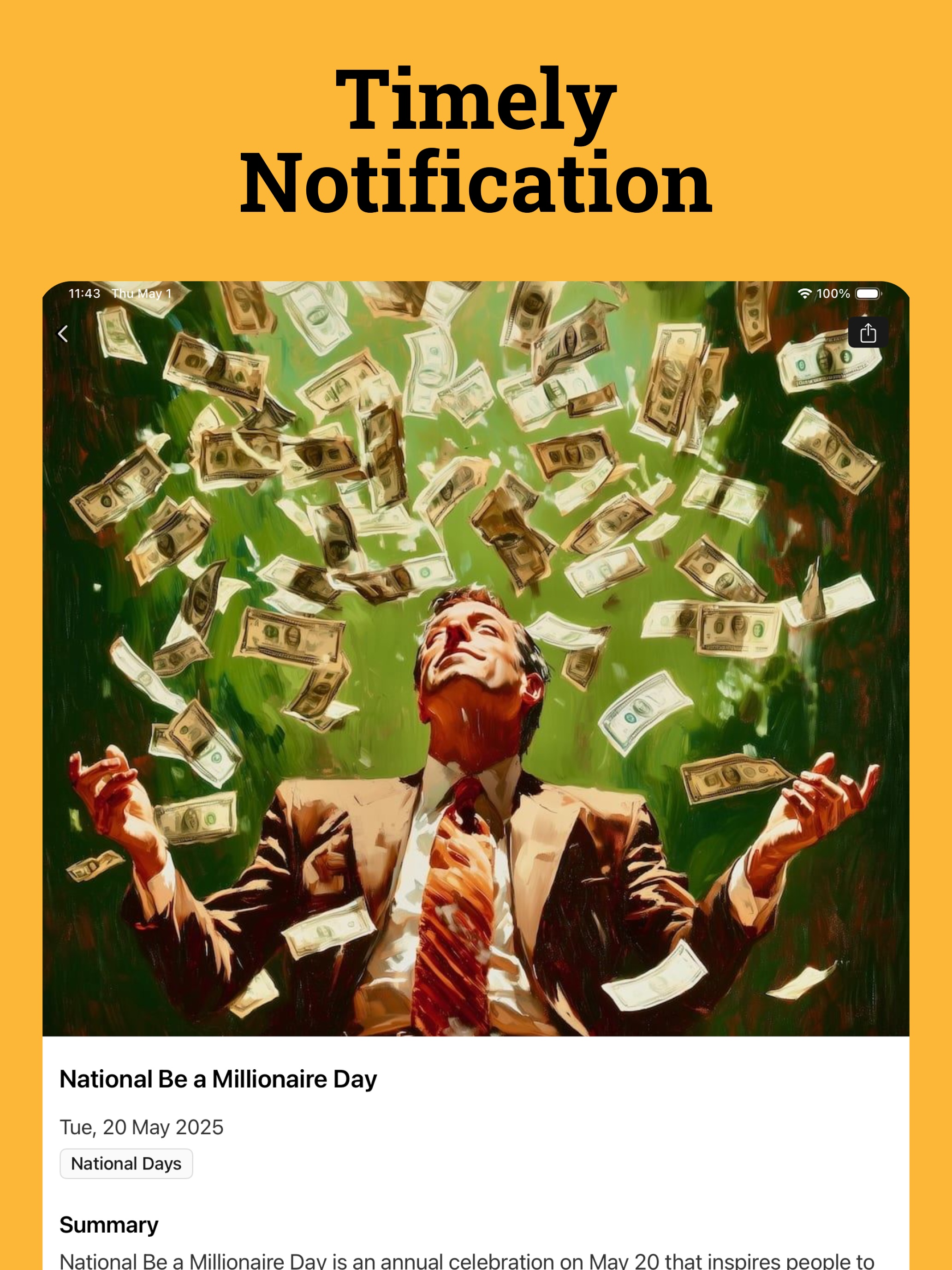 National Day: Calendar 2026