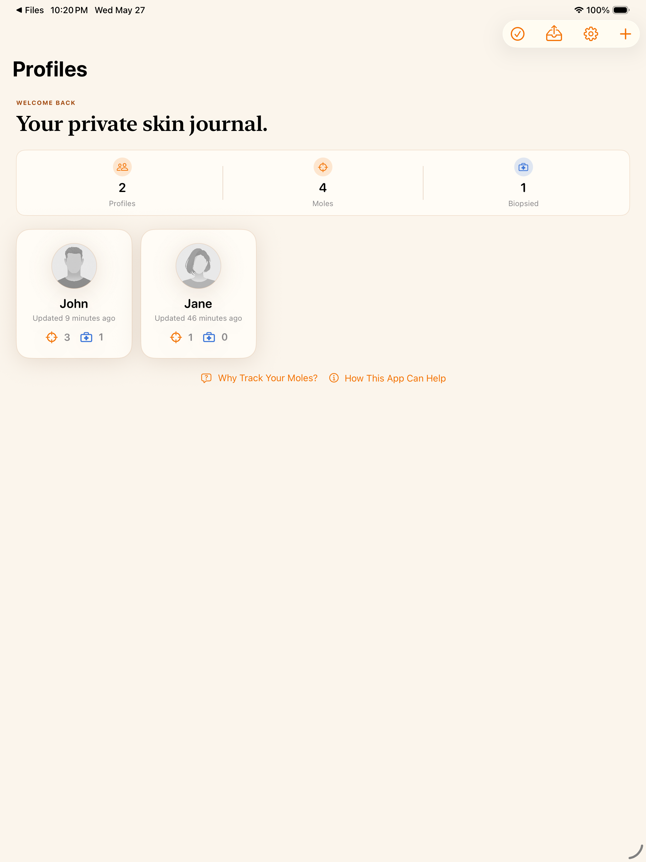 MoleJournal screenshot 6
