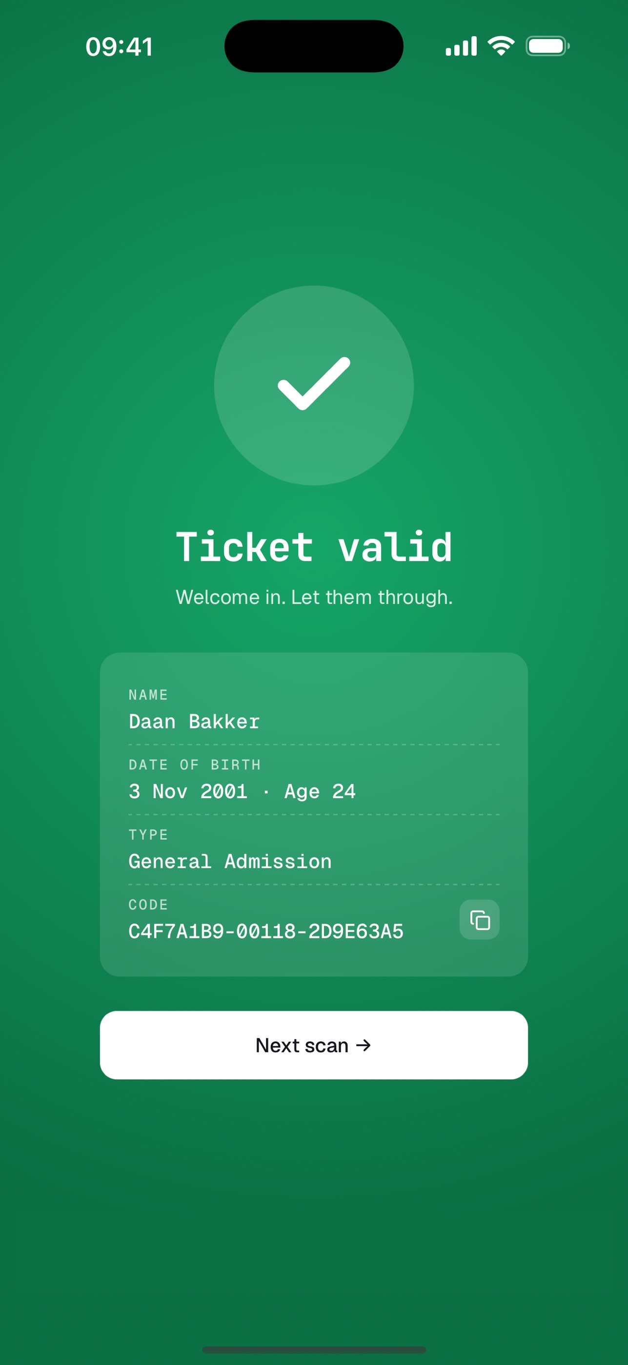 Screenshot 6 of TicketPal Scan