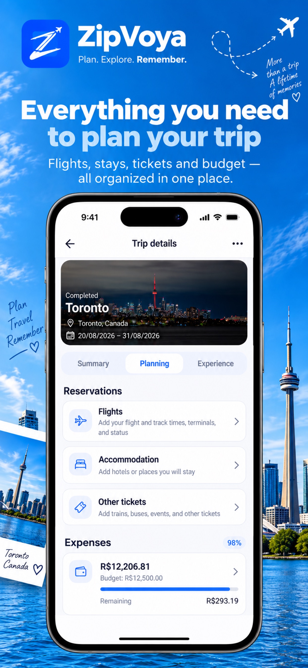 Screenshot 8 of ZipVoya: Travel Planner