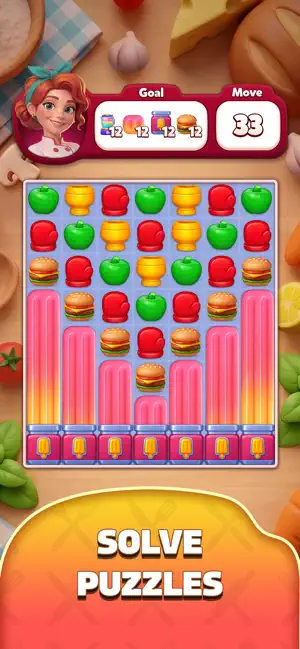 Tasty Match: Cook & Puzzle screenshot 2